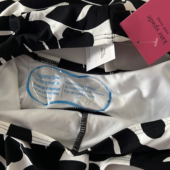Kate Spade Monstera Grove High Waist Bikini Bottom - Picture 8 of 10